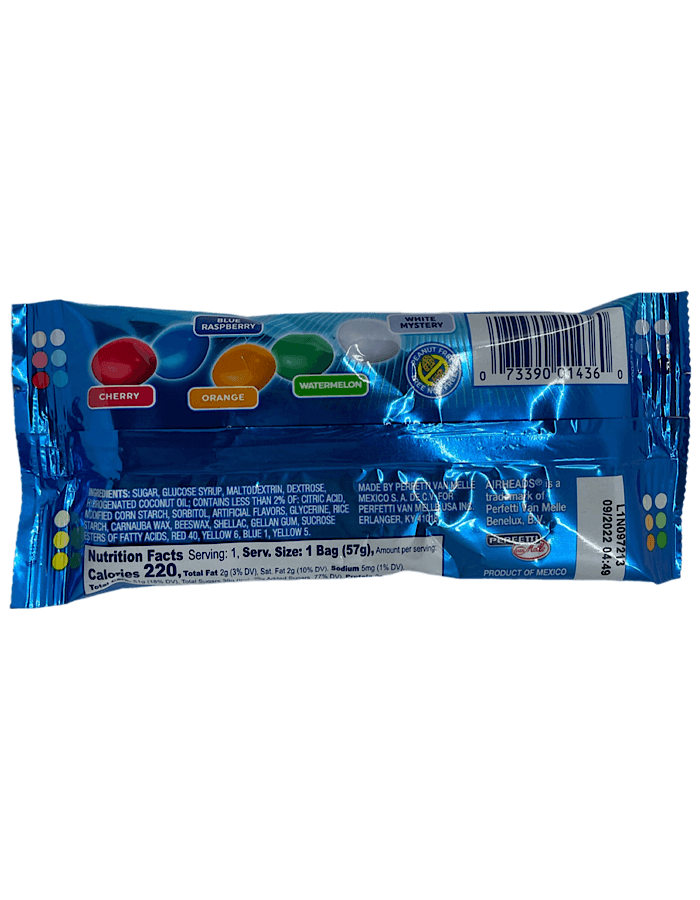 Airheads Bites Fruit Taffy Candy