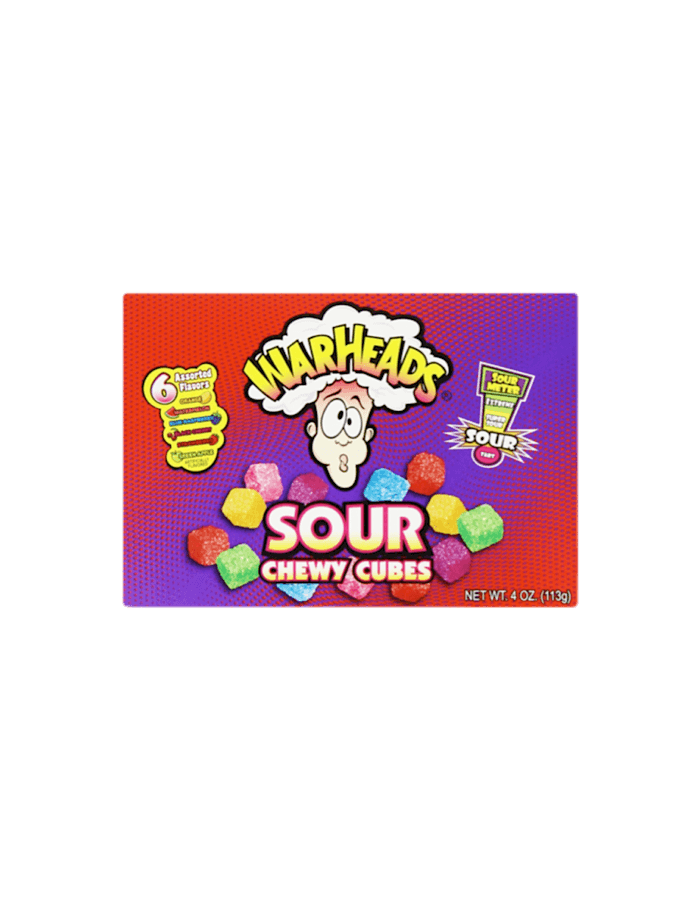 Warheads Sour Chewy Cubes - Amerikanische Süssigkeiten in der Schweiz!