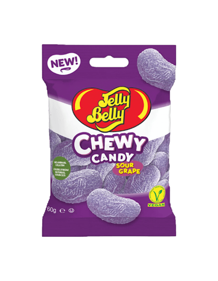 Jelly Belly Chewy Sour Grape - Amerikanische Süssigkeiten in der Schweiz!