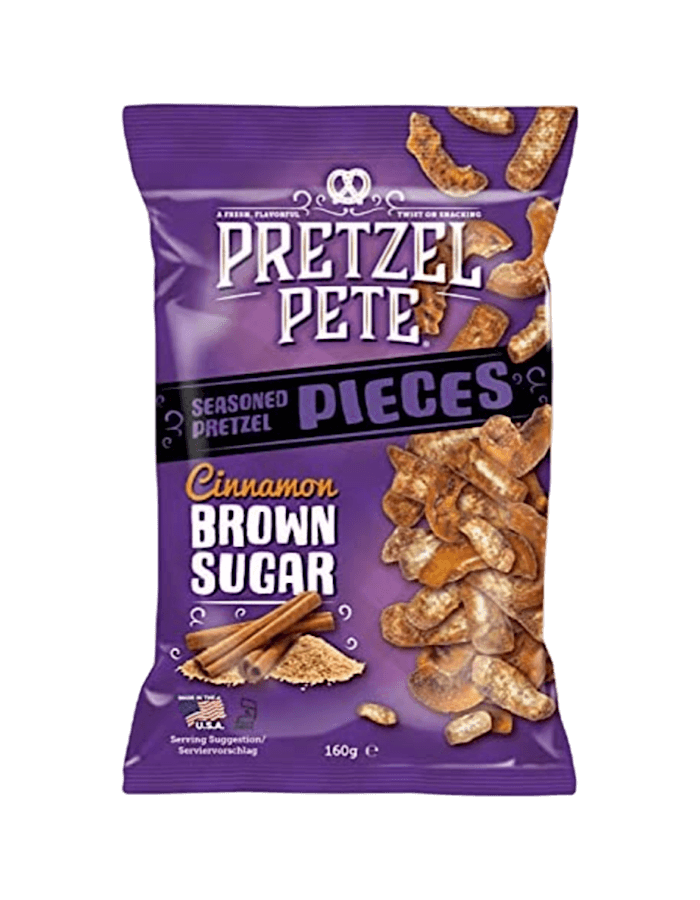 Pretzel Pete Cinnamon Brown Sugar Pieces - Amerikanische Süssigkeiten in der Schweiz!