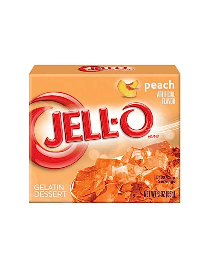 Jell-O Peach Gelatine (85g)