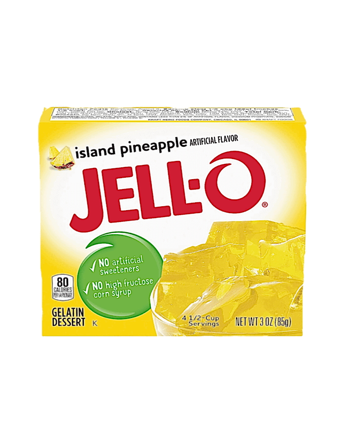 Jell-O Island Pineapple Gelatine (85g)