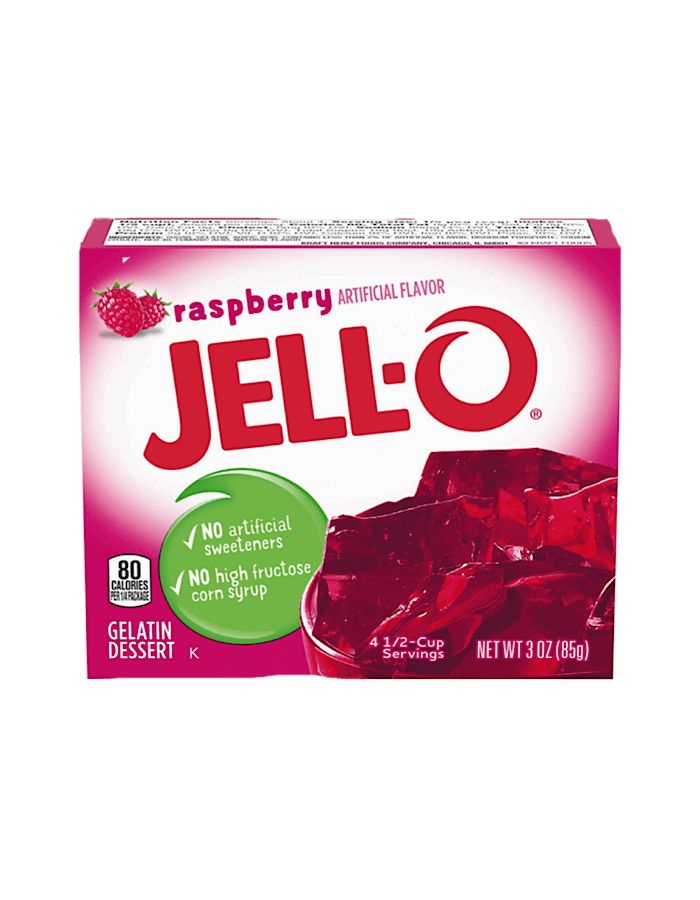 Jell-O Raspberry Gelatine 85g