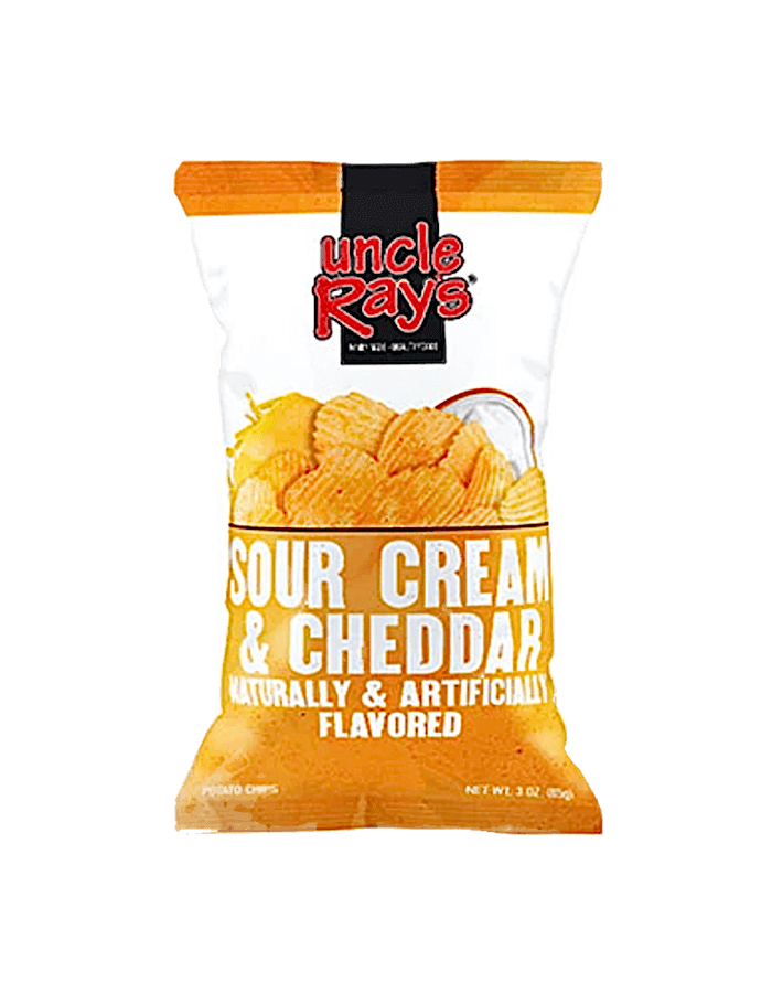 Uncle Rays Potato Chips Cheddar & Sour Cream (120g)