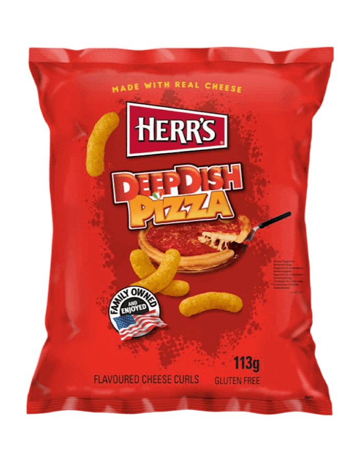 Herrs Deep Dish Pizza Cheese Curls 113g