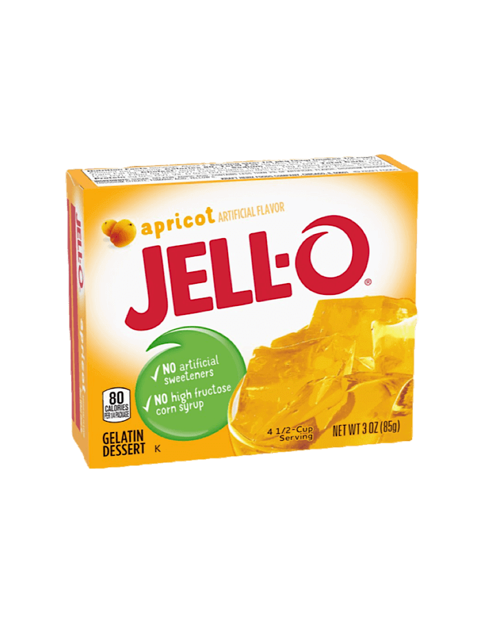 Jell-O Apricot Gelatine 85g