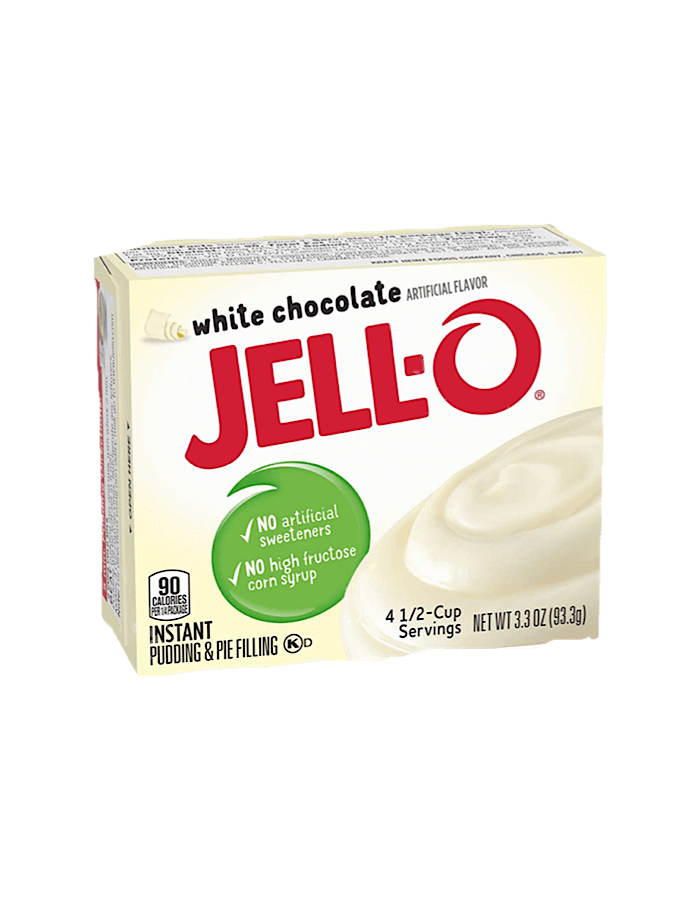 Jell-O White Chocolate Pudding 93g