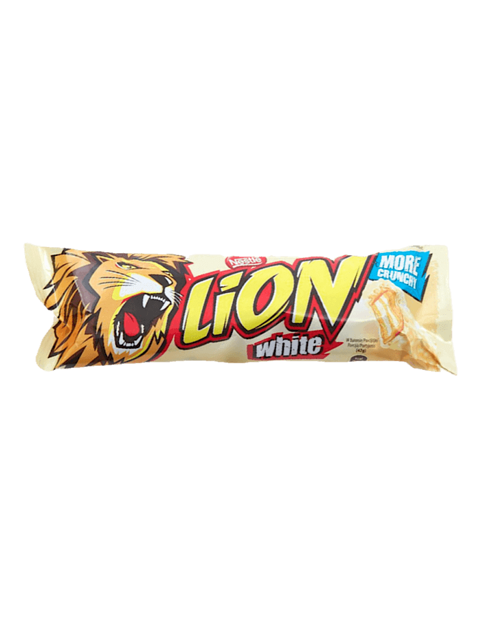 Lion White Bar 42g