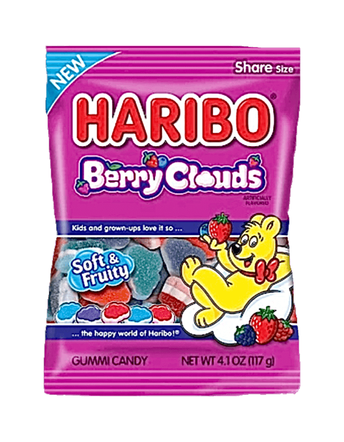 Haribo Berry Clouds 117g