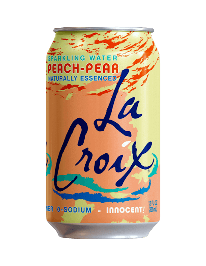 La Croix Peach Pear Sparkling Water 355ml