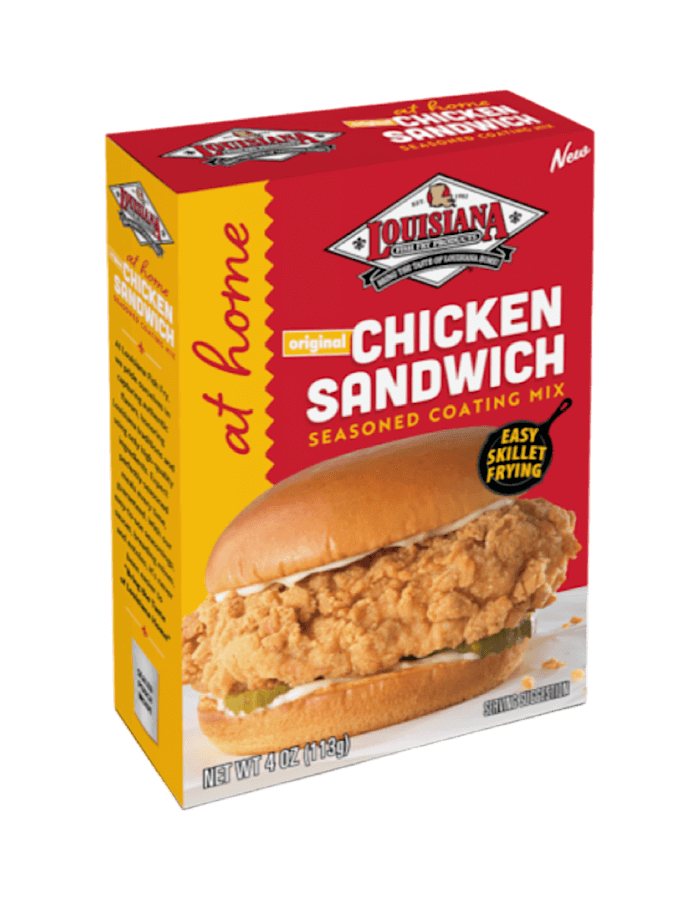 Louisiana Chicken Sandwich Seasoned Coating Mix 113g