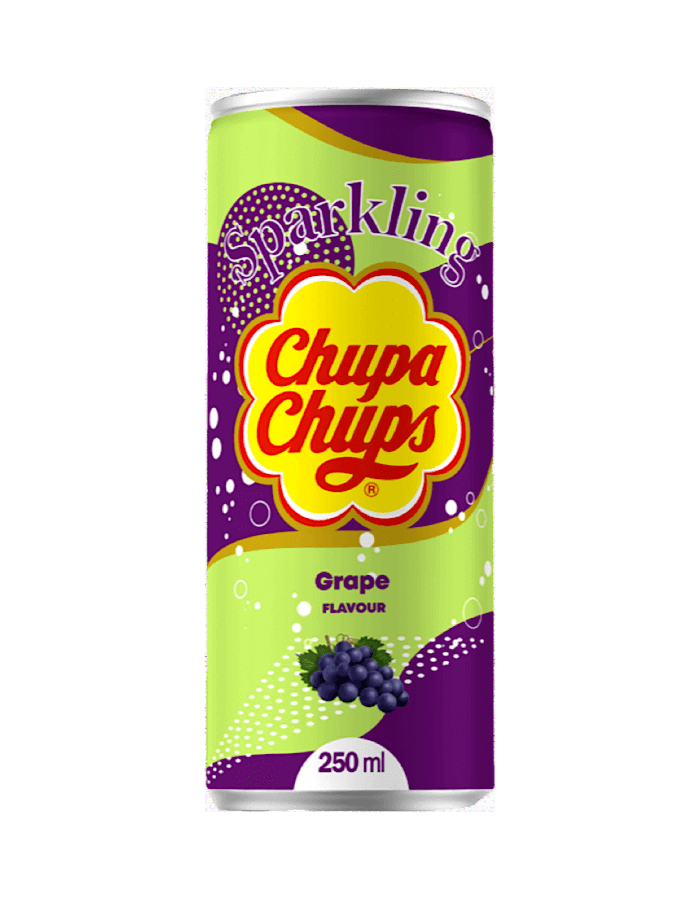 Chupa Chups Sparkling Grape Soda 250ml