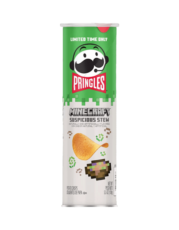 Pringles Minecraft Suspicious Stew Limited Edition 158g