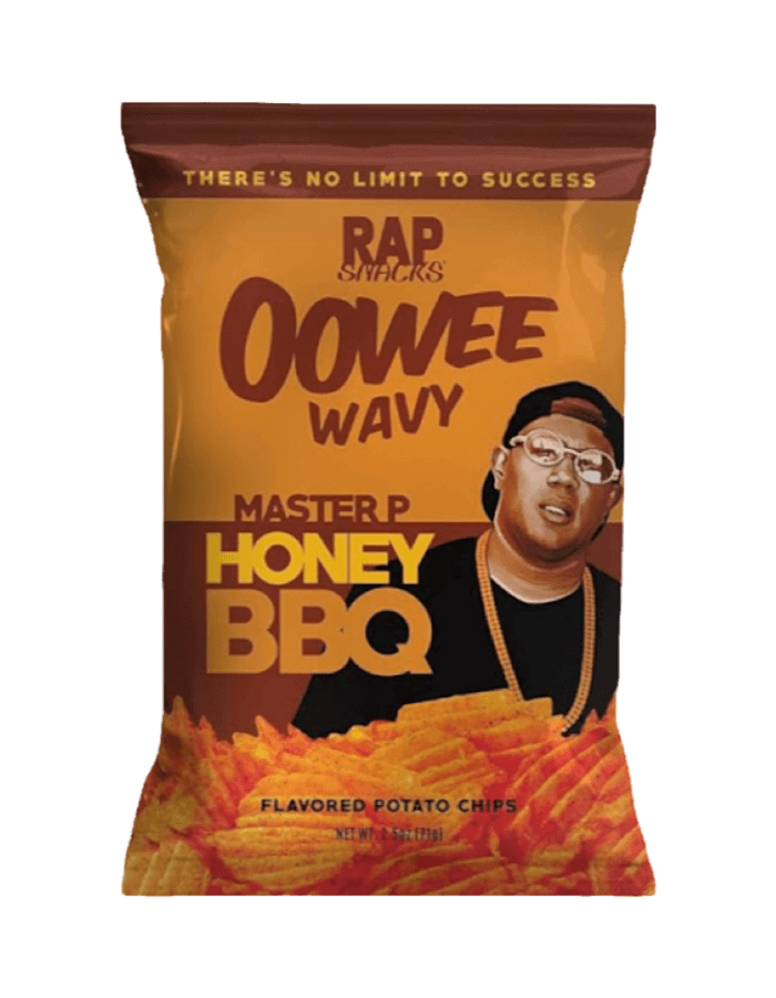 Rap Snacks Master P Wavy Honey BBQ 71g